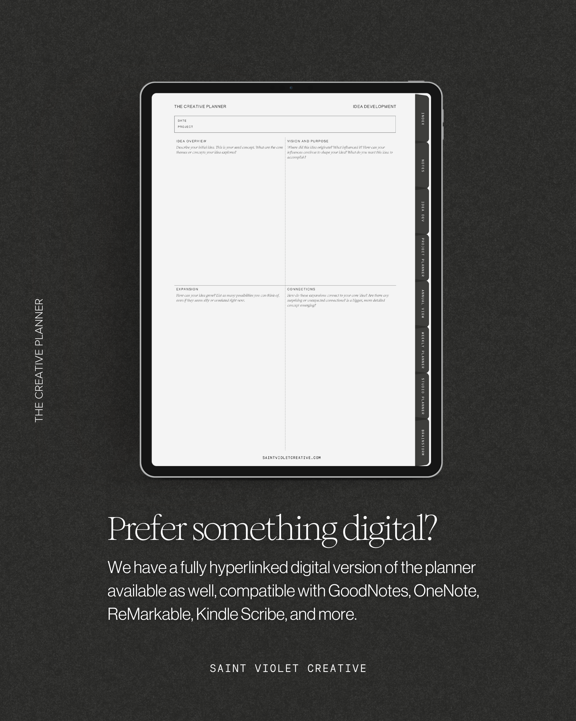 Creative Planner for Artists