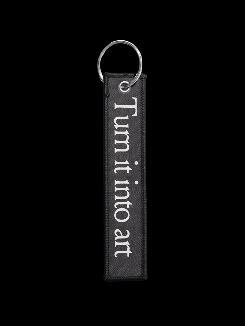 Turn it Into Art Keychain