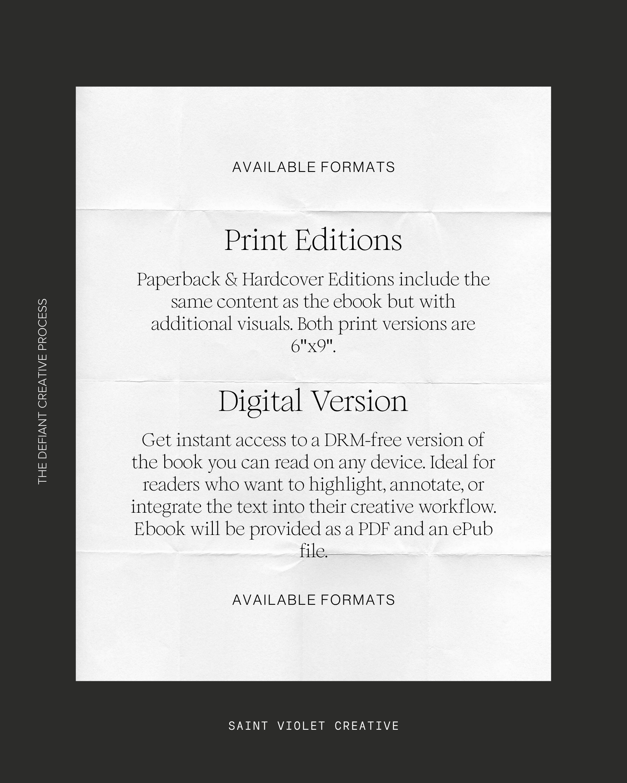 The Defiant Creative Process: Reclaim Your Vision, Break Through Resistance, and Make Art That Matters