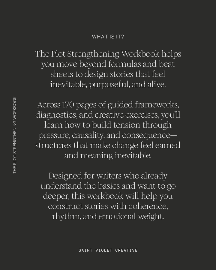 The Plot Strengthening Workbook