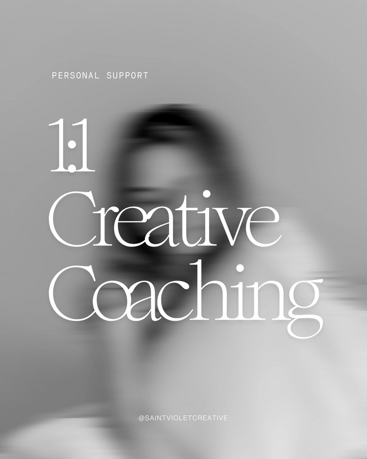 1:1 Creative Coaching