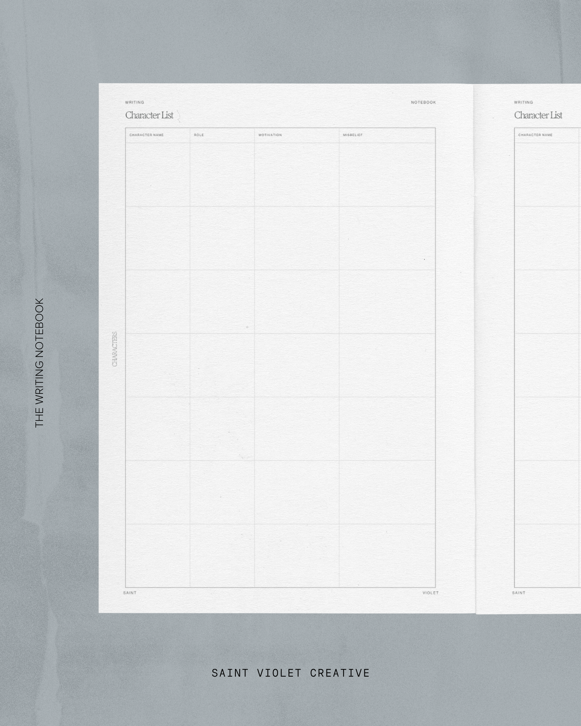 Writing Notebook for Authors