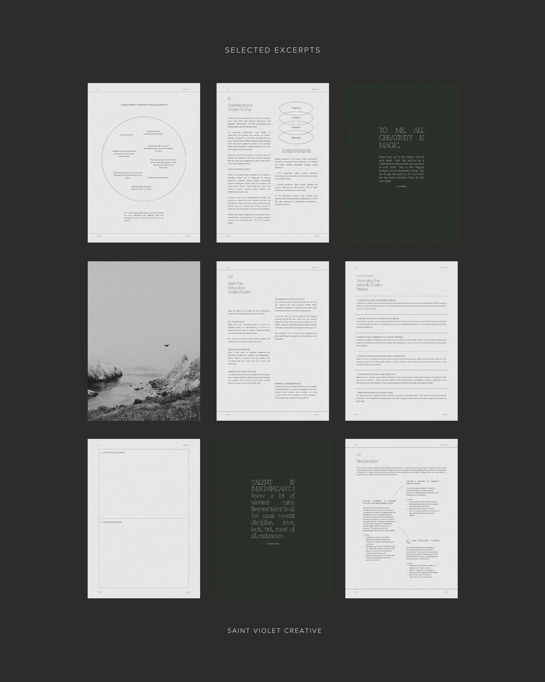On Creativity Vol. 1: Developing a Creative Practice Zine