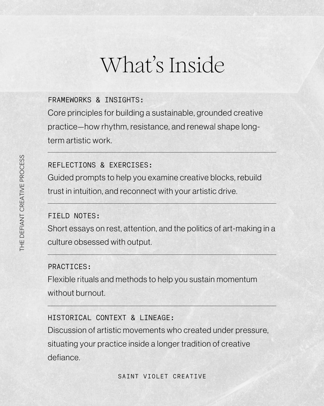 The Defiant Creative Process: Reclaim Your Vision, Break Through Resistance, and Make Art That Matters