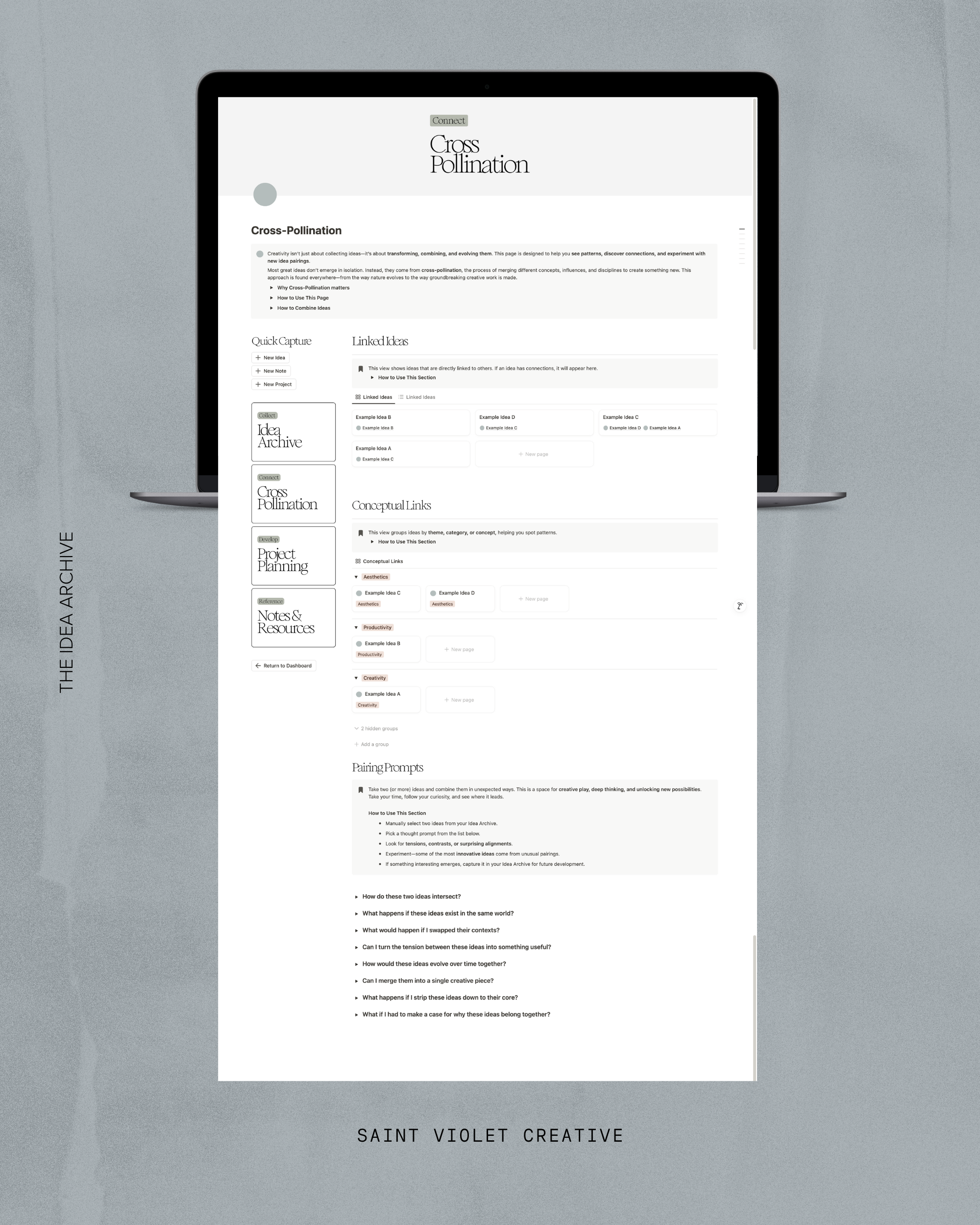 Idea Archive Notion Template