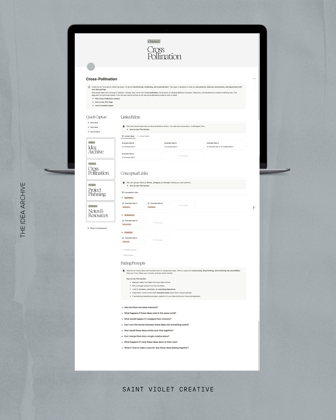 Idea Archive Notion Template