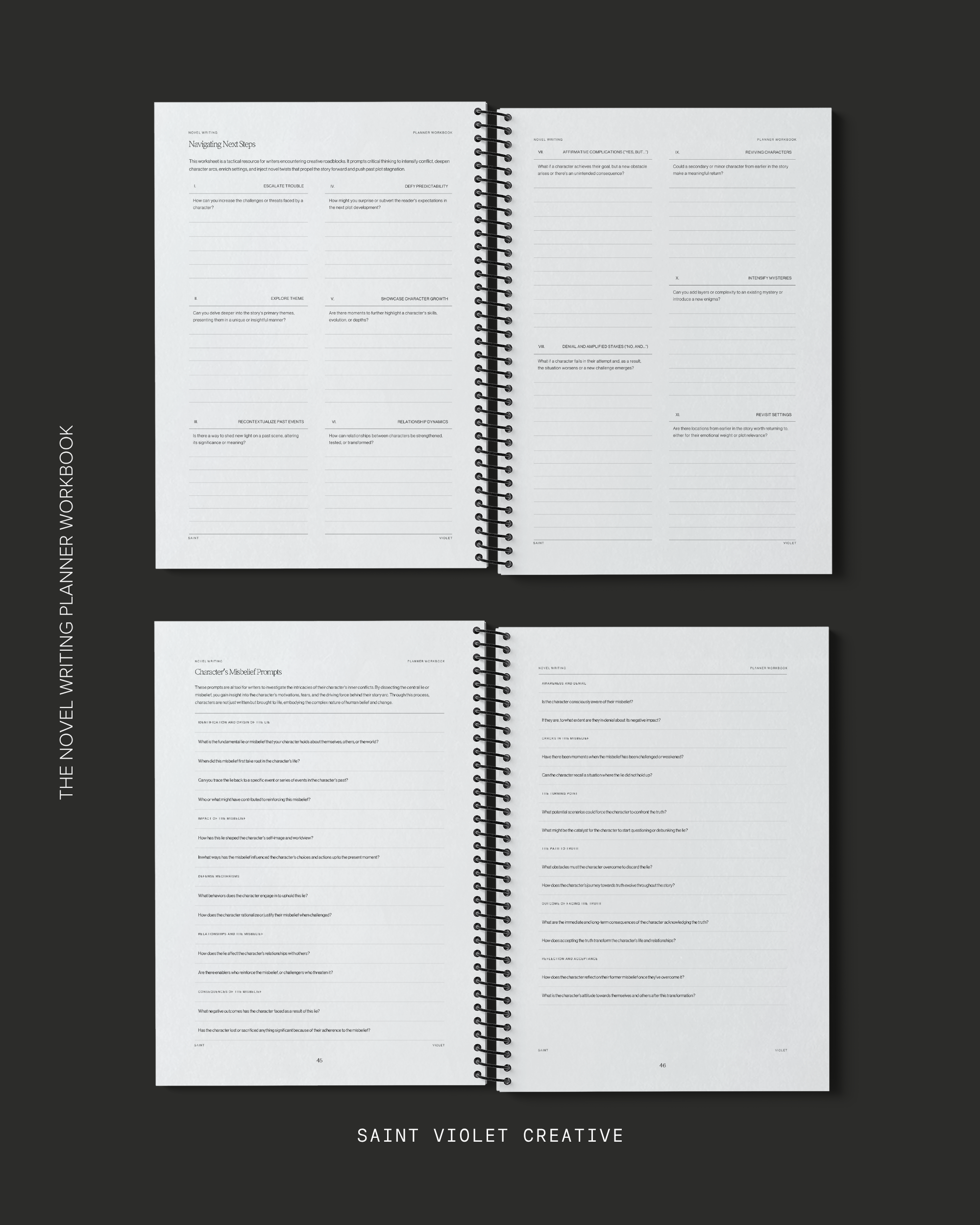 Novel Writing Workbook for Authors