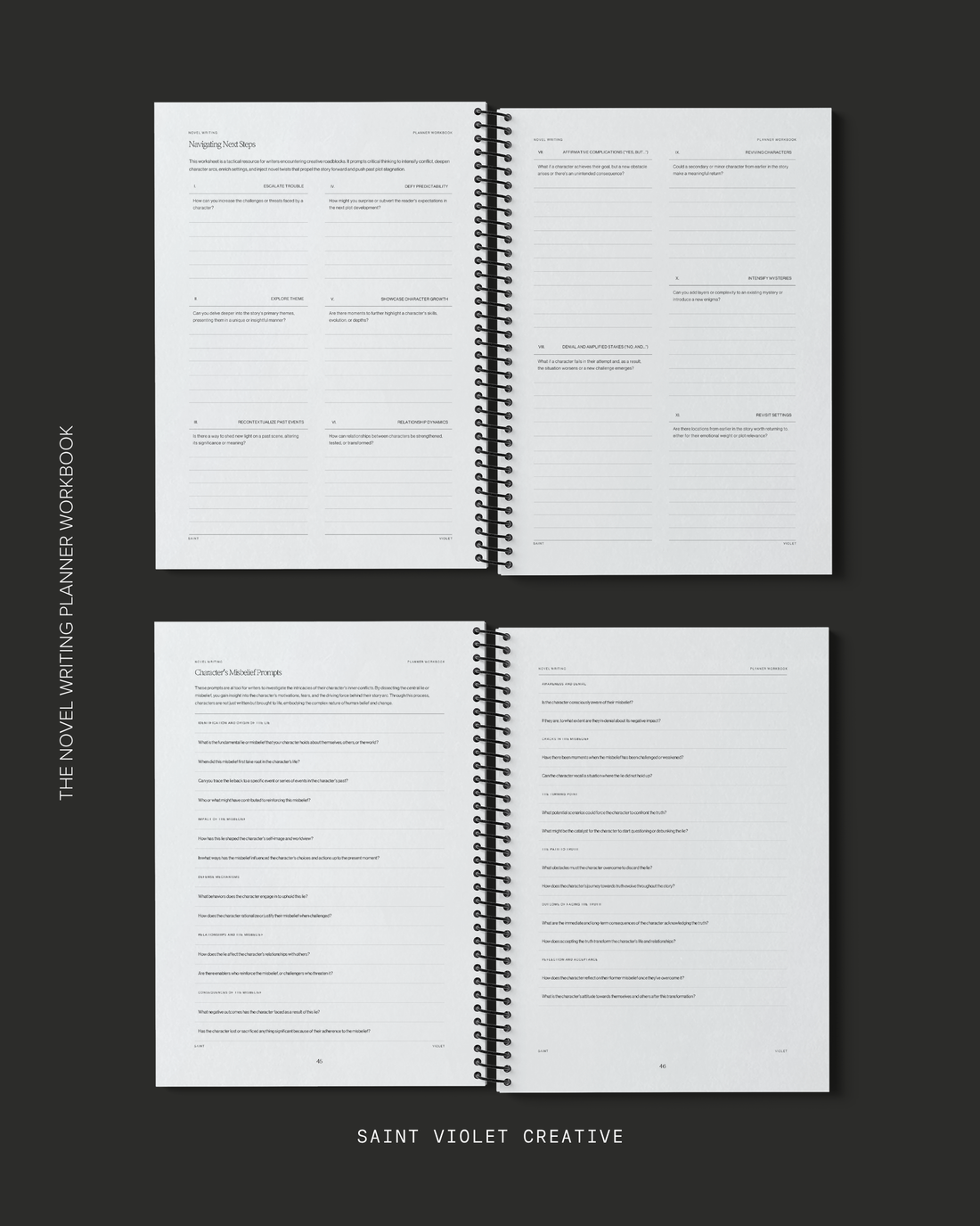 Novel Writing Workbook for Authors