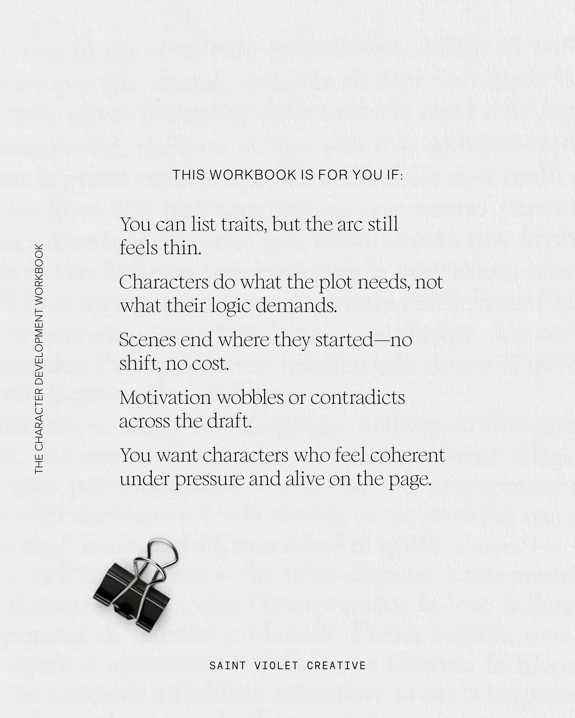 The Character Development Workbook