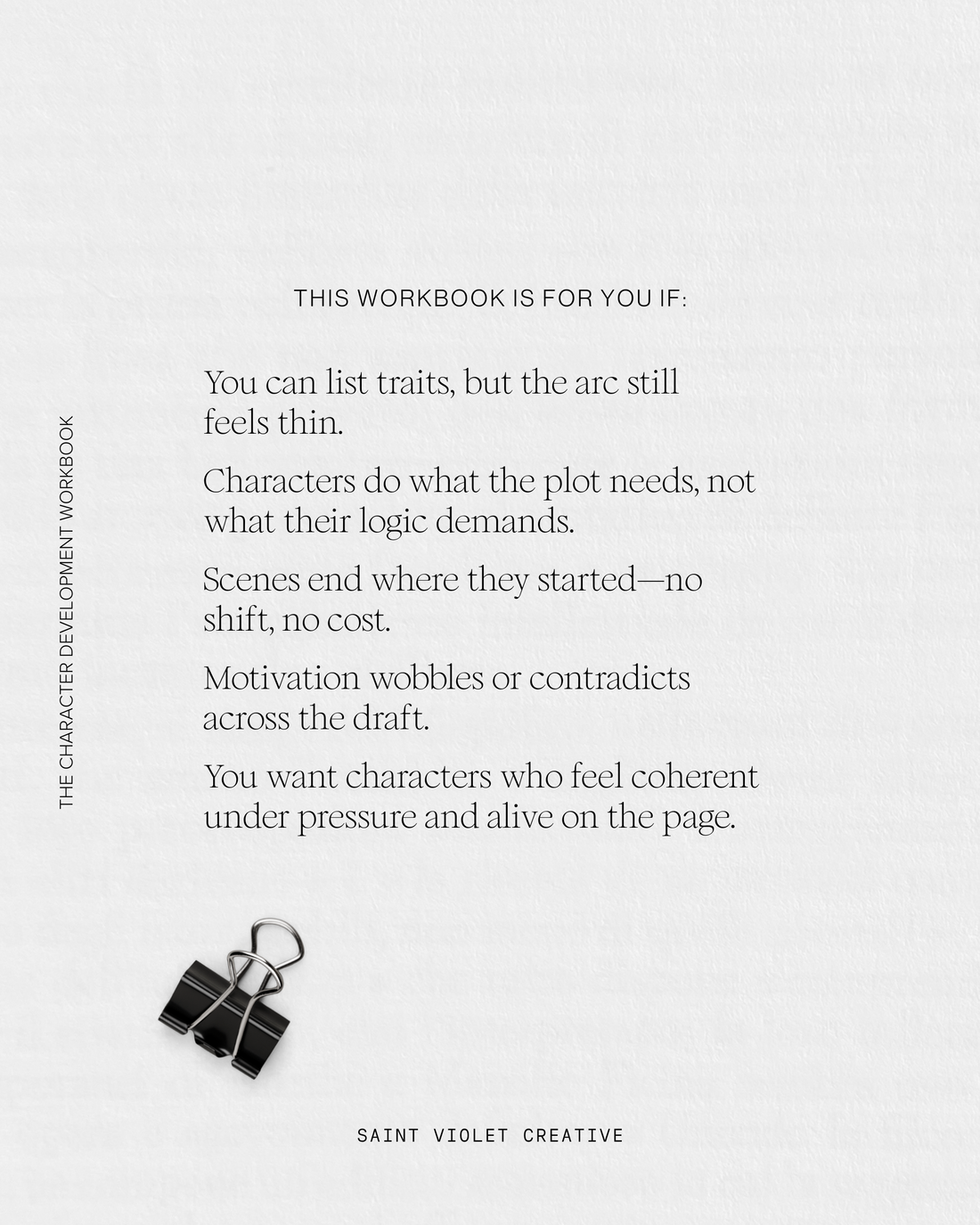 The Character Development Workbook