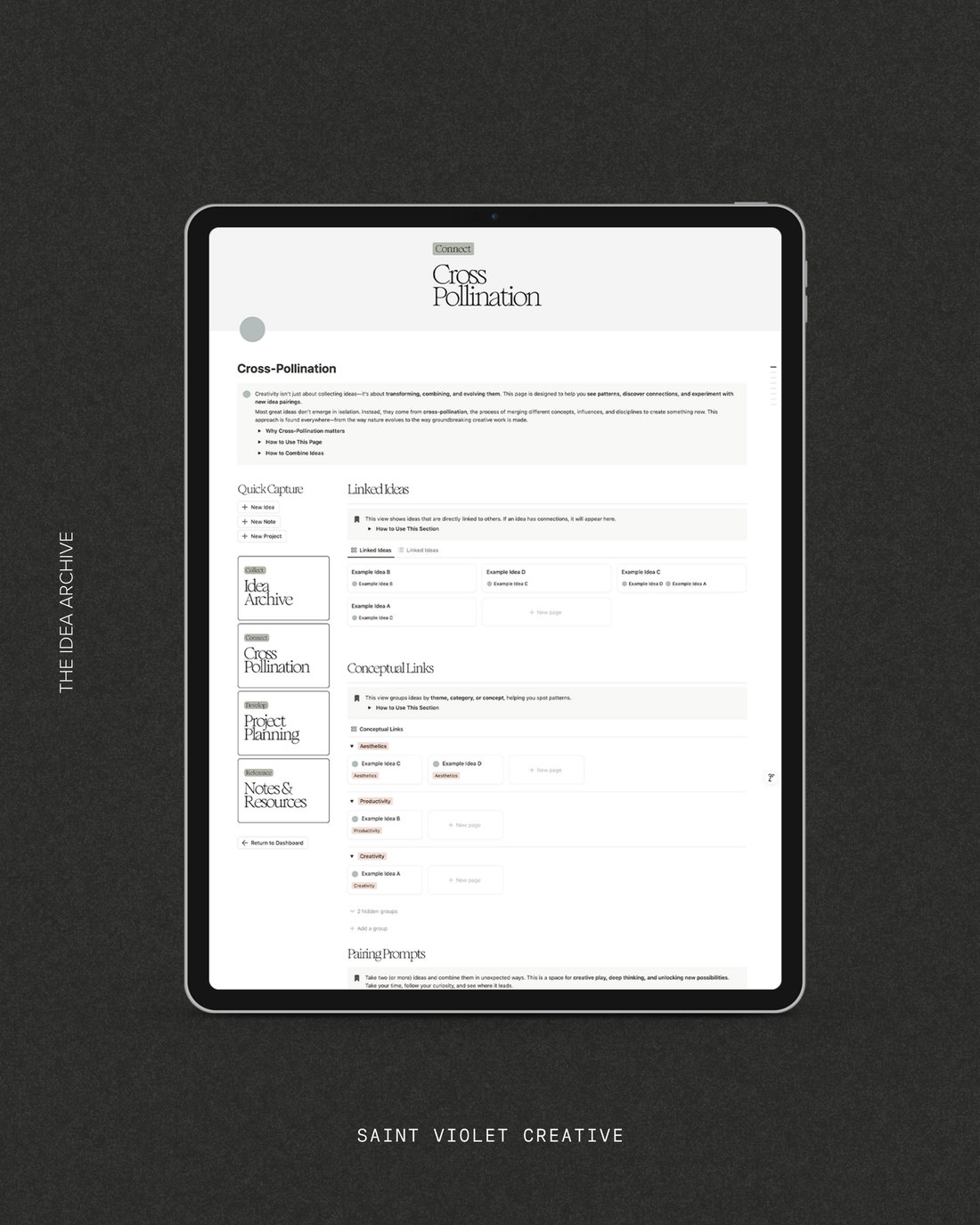 Idea Archive Notion Template