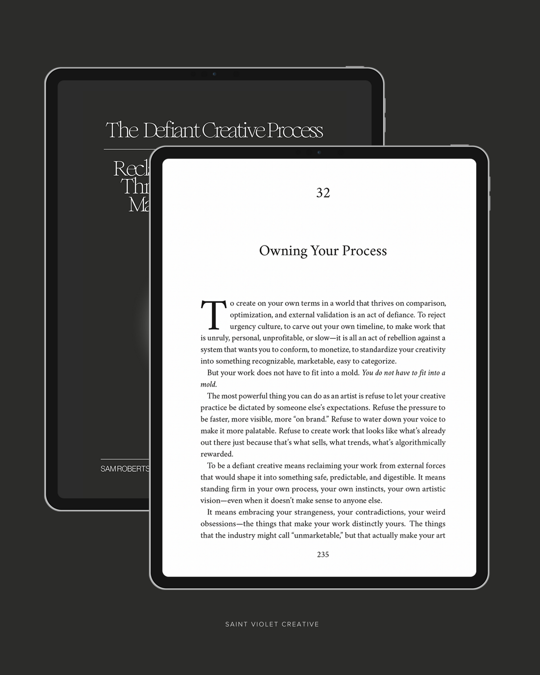 The Defiant Creative Process: Reclaim Your Vision, Break Through Resistance, and Make Art That Matters