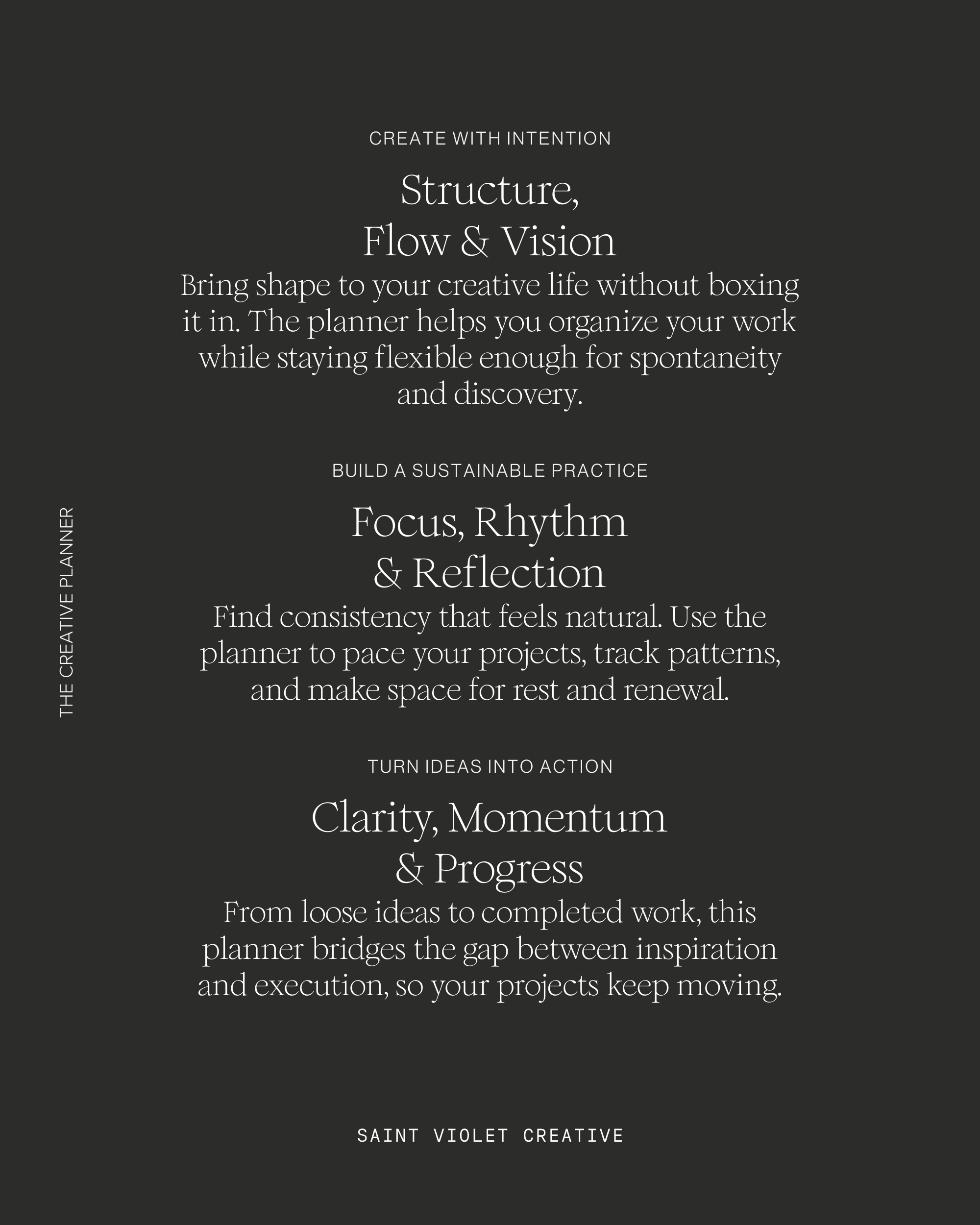 Creative Planner for Artists