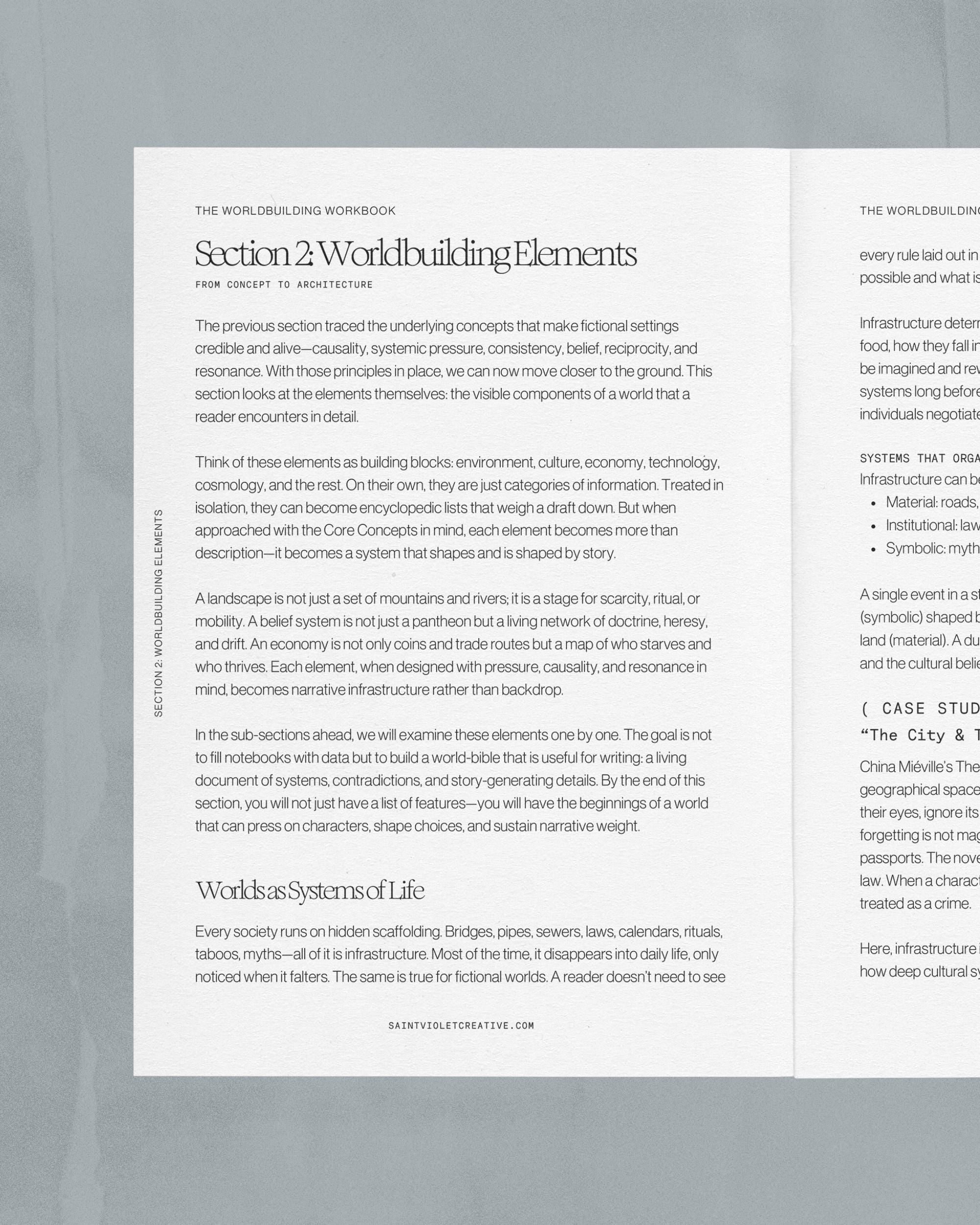 Speculative Fiction Worldbuilding Workbook — includes creative writing worksheets, worldbuilding templates, and novel planner pages. Available as digital and printable downloads for fantasy and sci-fi writers. A must-have creative writing resource and author gift.