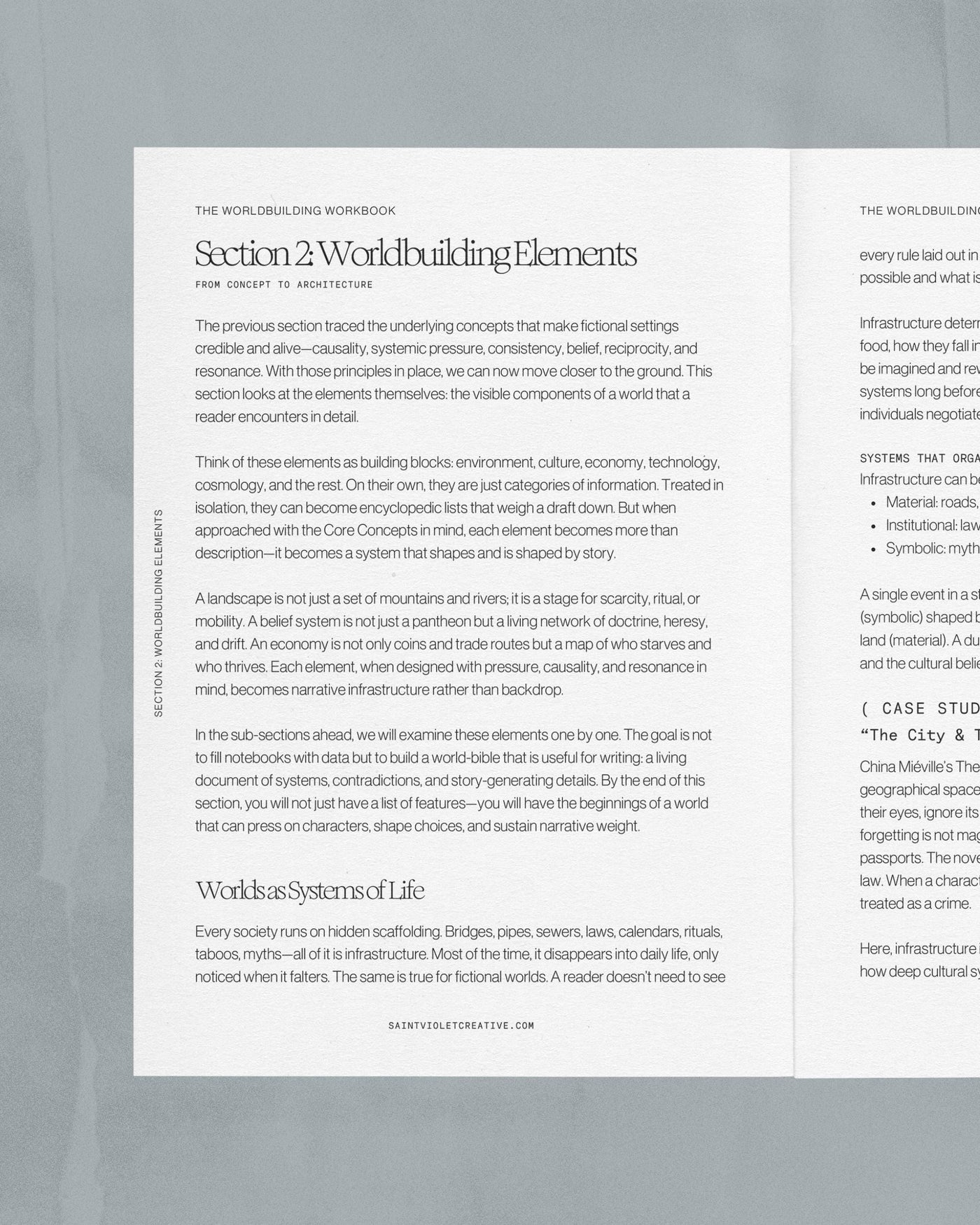 Speculative Fiction Worldbuilding Workbook — includes creative writing worksheets, worldbuilding templates, and novel planner pages. Available as digital and printable downloads for fantasy and sci-fi writers. A must-have creative writing resource and author gift.