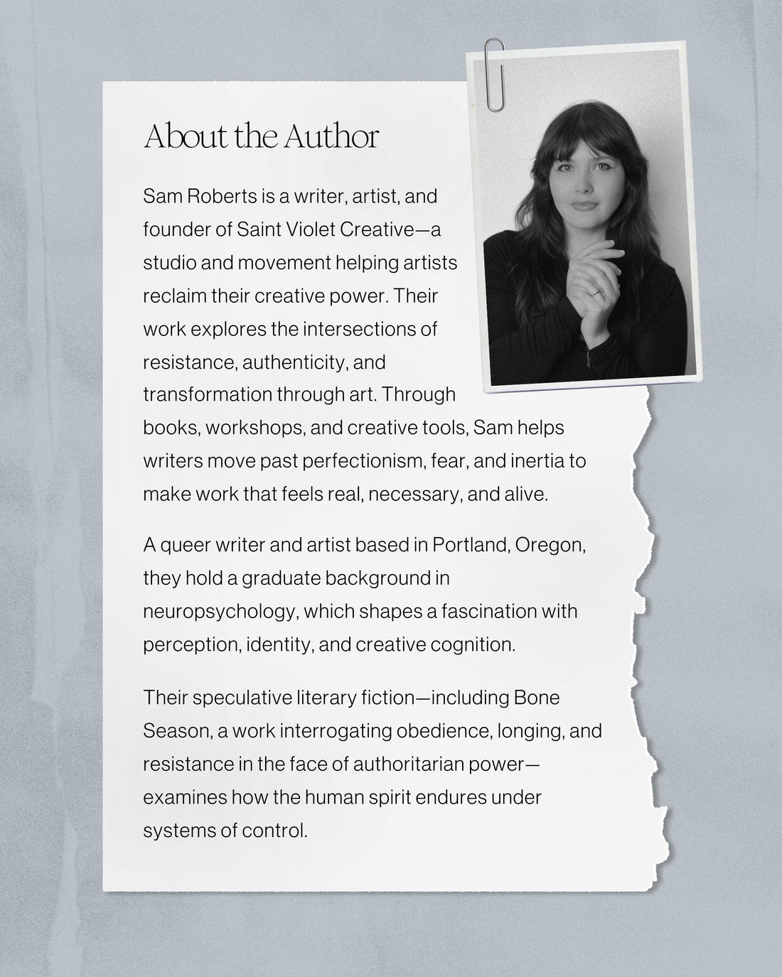 A creative process eBook and workbook for artists who feel disconnected from their work. The Defiant Creative Process helps you reimagine productivity, restore curiosity, and sustain your artistic practice through resistance. A meaningful artist gift and creativity guide for writers, illustrators, and creators at any stage.