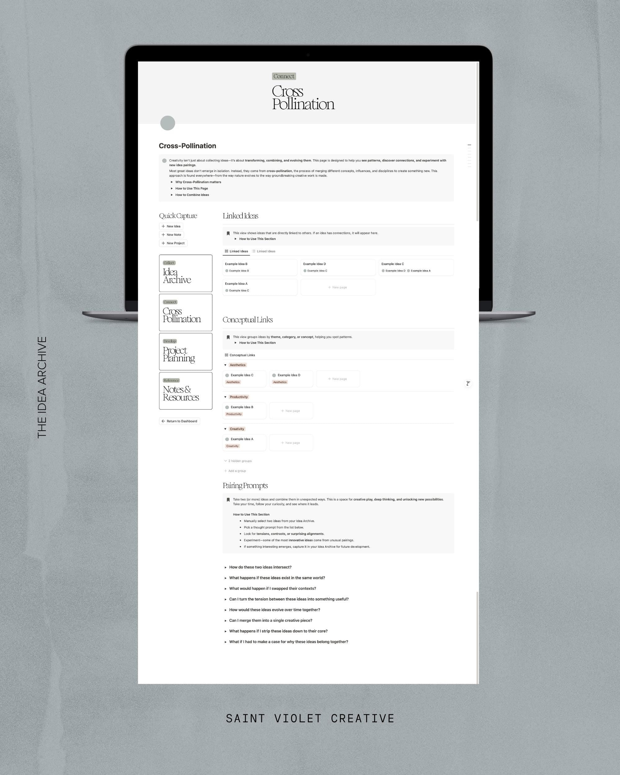 Idea Archive Notion Template
