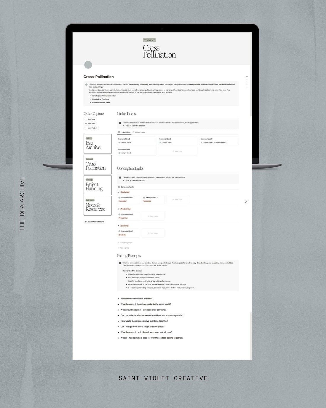 Idea Archive Notion Template