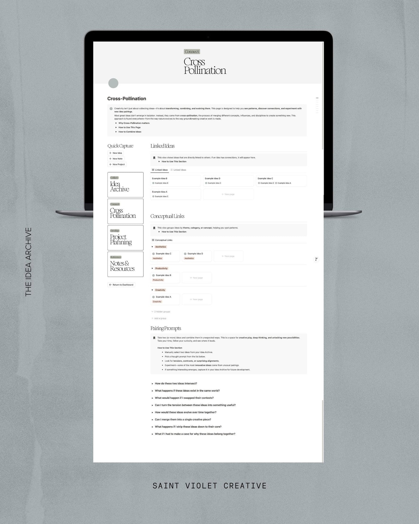 Idea Archive Notion Template
