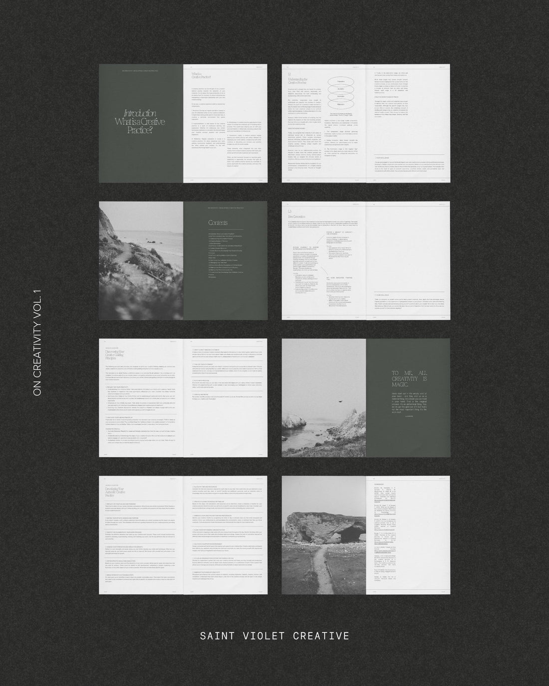 On Creativity Vol. 1: Developing a Creative Practice Zine