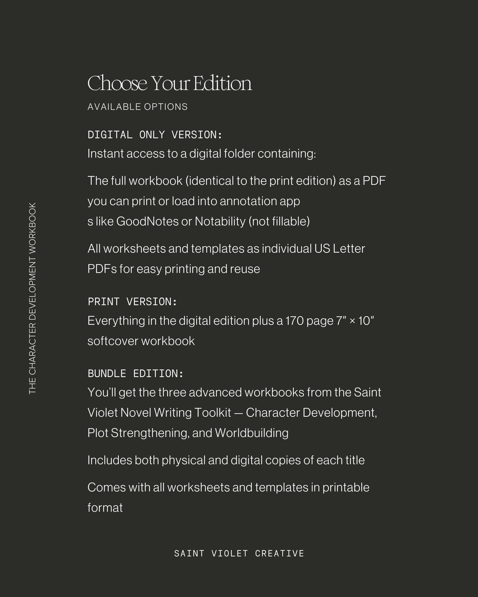 Advanced Character Writing Workbook for authors who want to deepen story and build believable characters. Includes printable worksheets, guided prompts, and moral logic tools for fiction and creative writing. Perfect writer gift for novelists, writing students, and storytellers developing complex storylines and consistent arcs. A must-have author planner for serious writers.