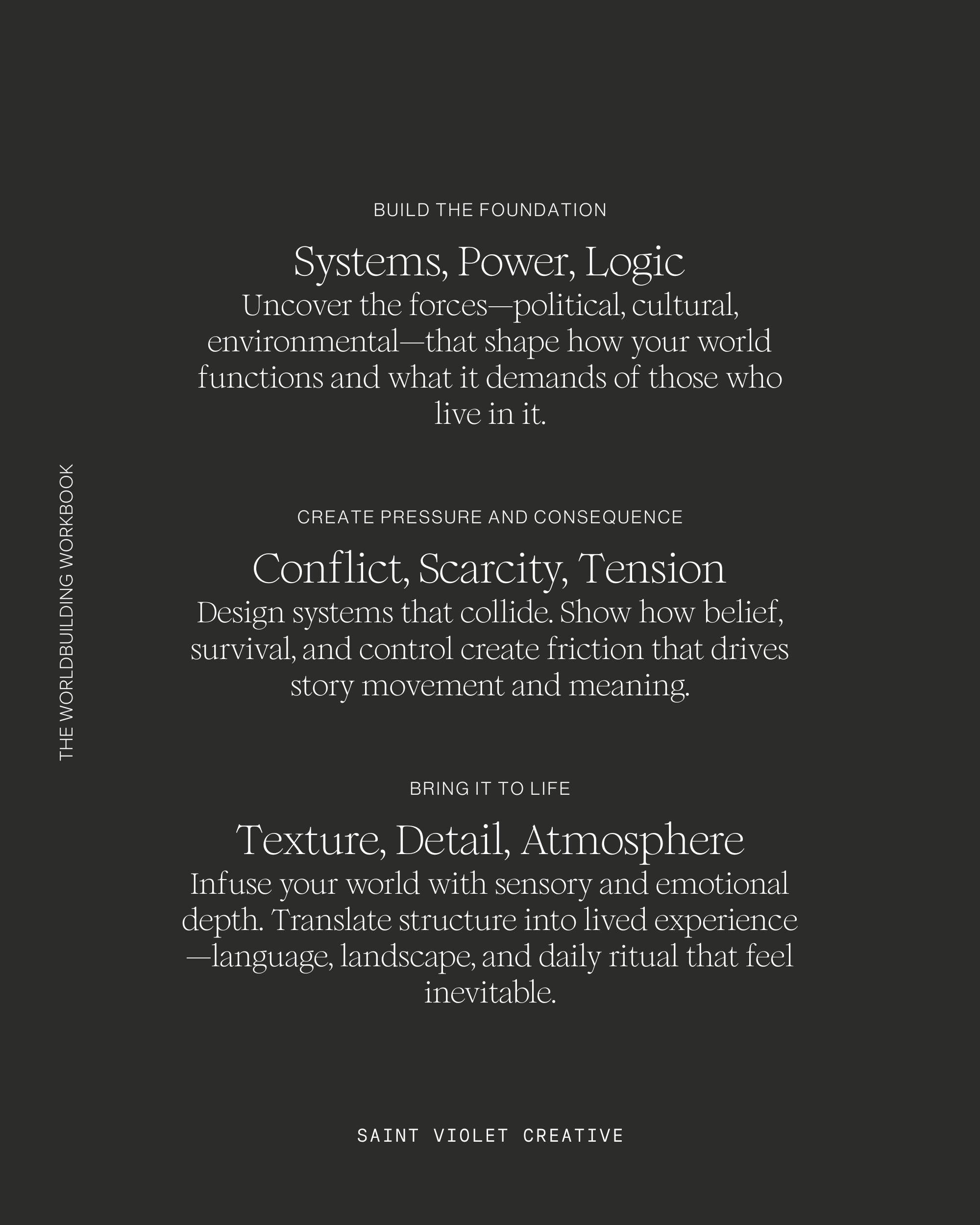 Worldbuilding Workbook for fantasy and sci-fi authors, filled with creative writing prompts, setting design templates, and structured worksheets for developing speculative worlds. A perfect writer gift and creative writing tool to help plan novels, track story logic, and build believable fictional environments that drive plot and character.