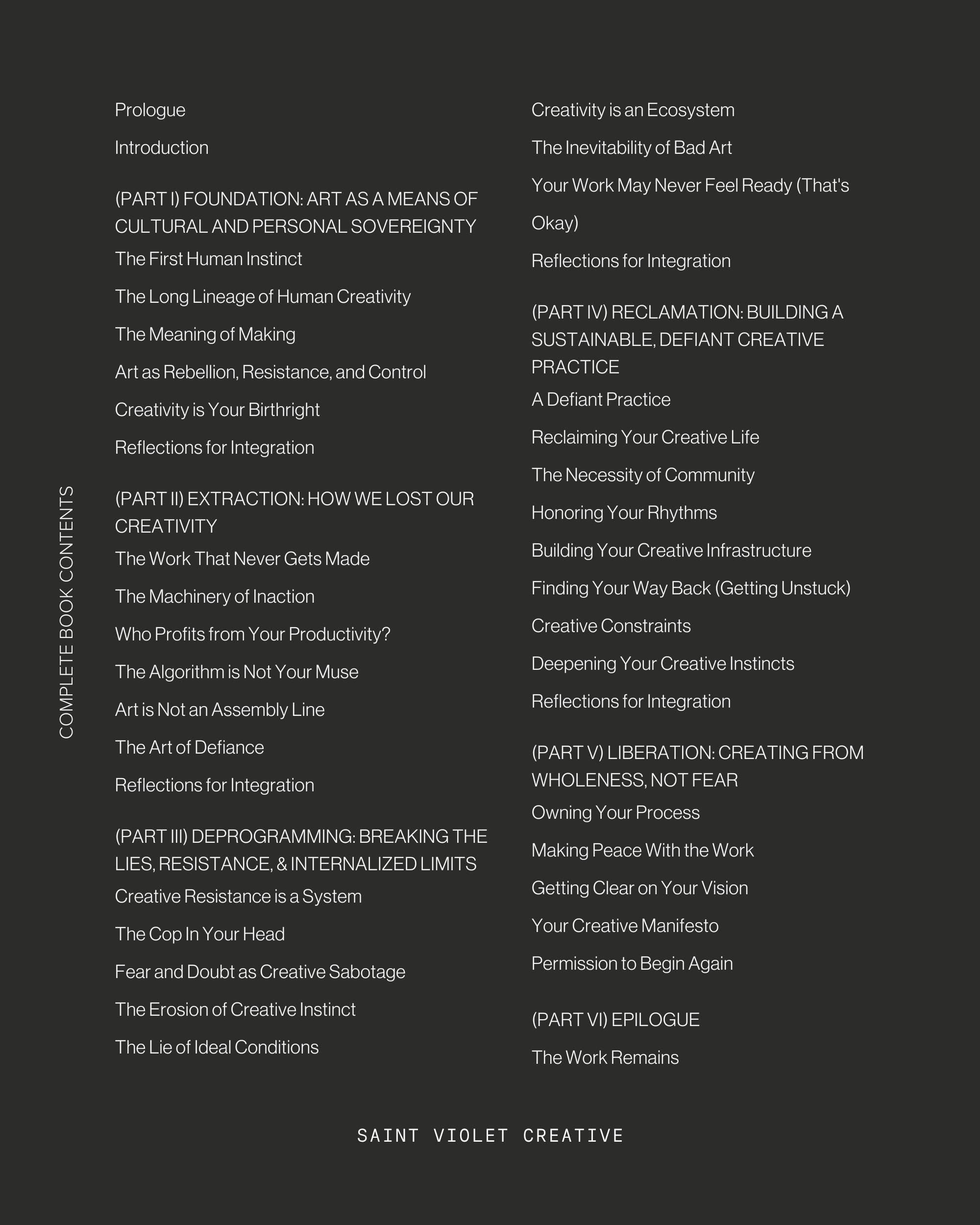 A creativity eBook for artists and writers exploring the philosophy and psychology of art-making. The Defiant Creative Process helps creatives move beyond writer’s block and burnout to rediscover meaning, rhythm, and flow. Perfect for those seeking sustainable creative practice.