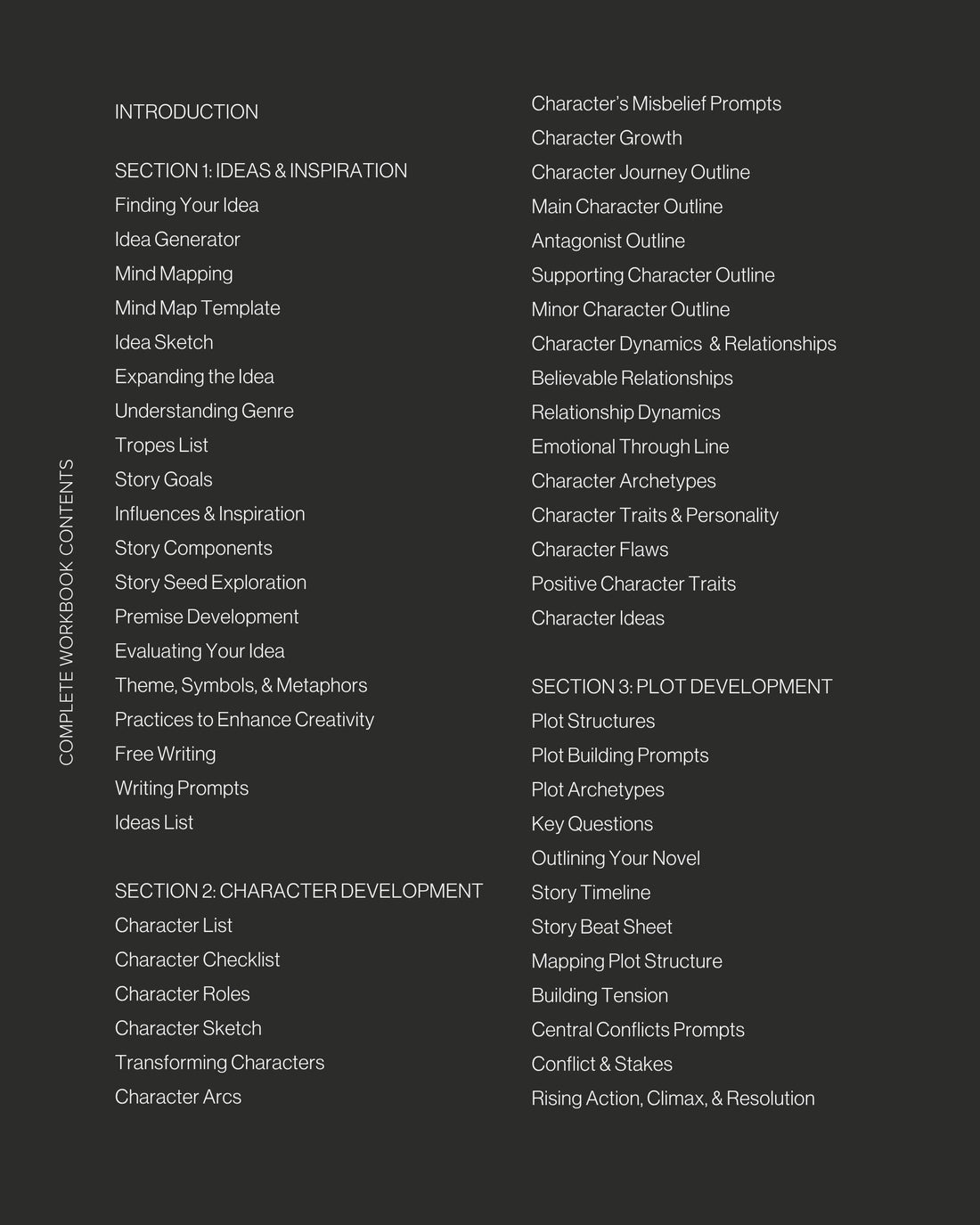 Comprehensive Novel Writing Workbook Planner for authors and writers at any level. Includes templates for character arcs, worldbuilding, and story structure. Helps you plot a novel and track progress through every writing phase. The perfect creative writing journal and writer’s gift for dedicated authors.