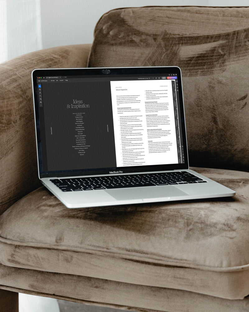 Digital and Printable Complete Bundle from Saint Violet Creative — includes all writing workbooks, author planners, Notion templates, zines, and creative prints. Perfect for writers, artists, and creatives seeking structure, inspiration, and focus. A full digital resource library and thoughtful gift for creators.