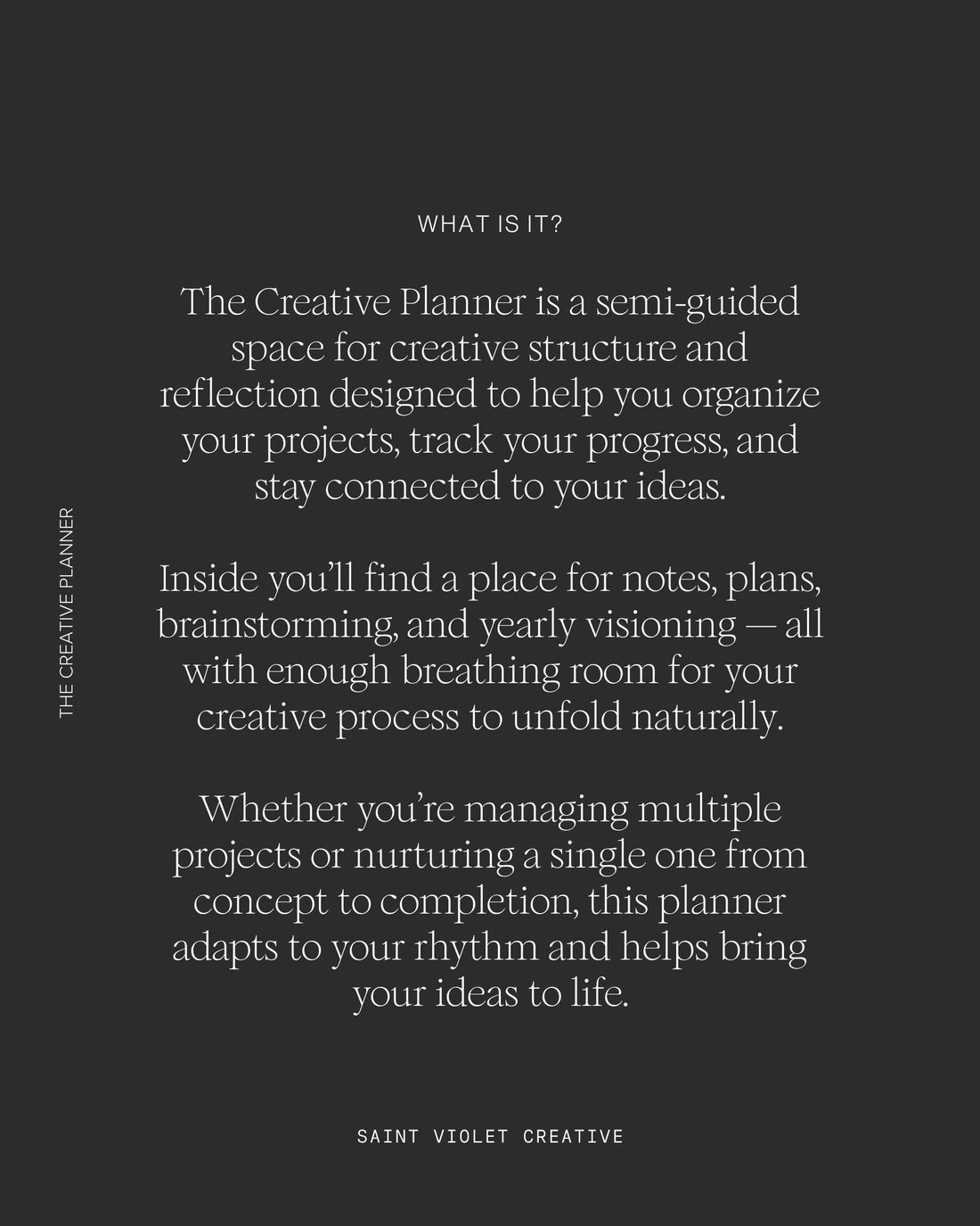 The Creative Planner