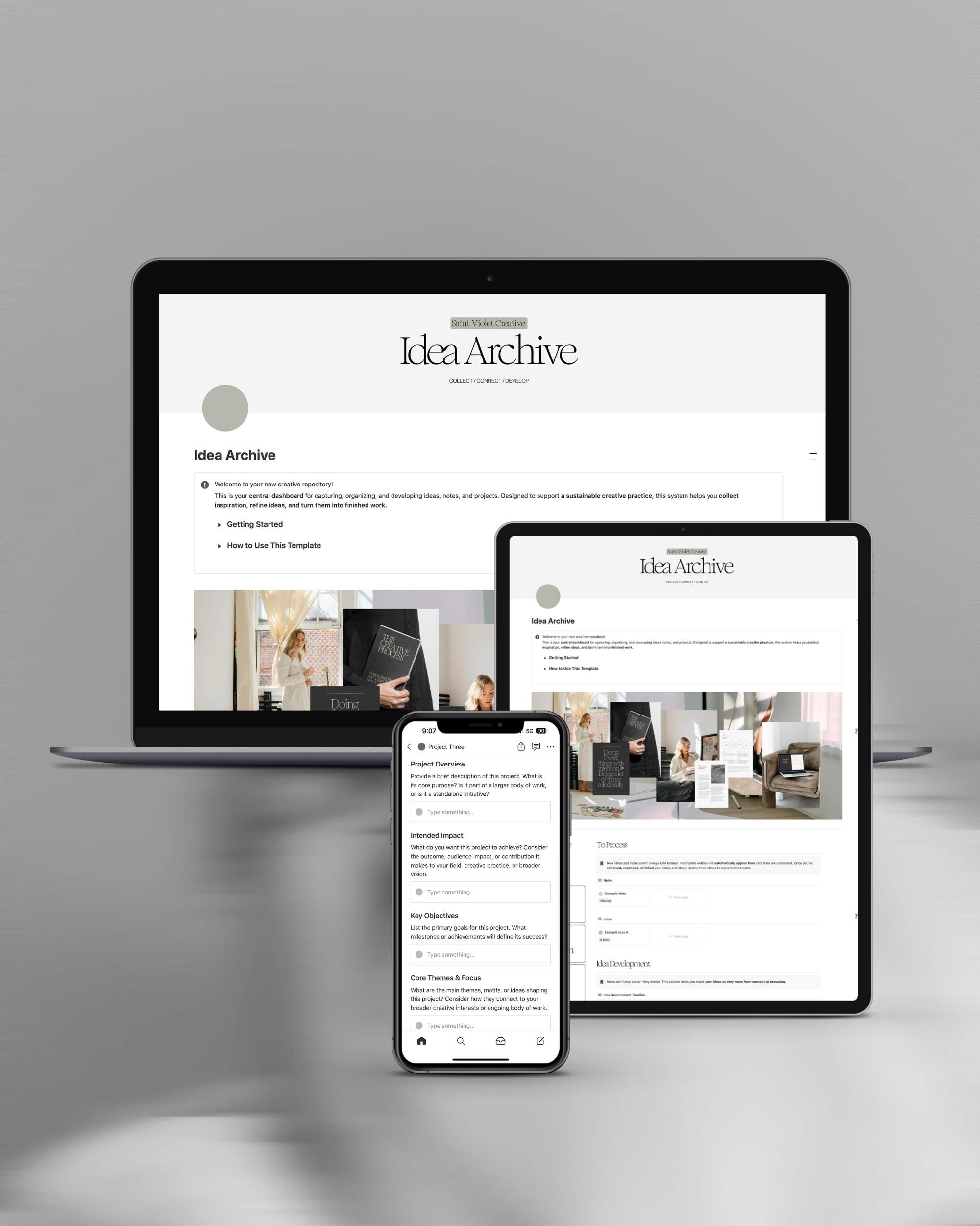 Idea Archive Notion Template