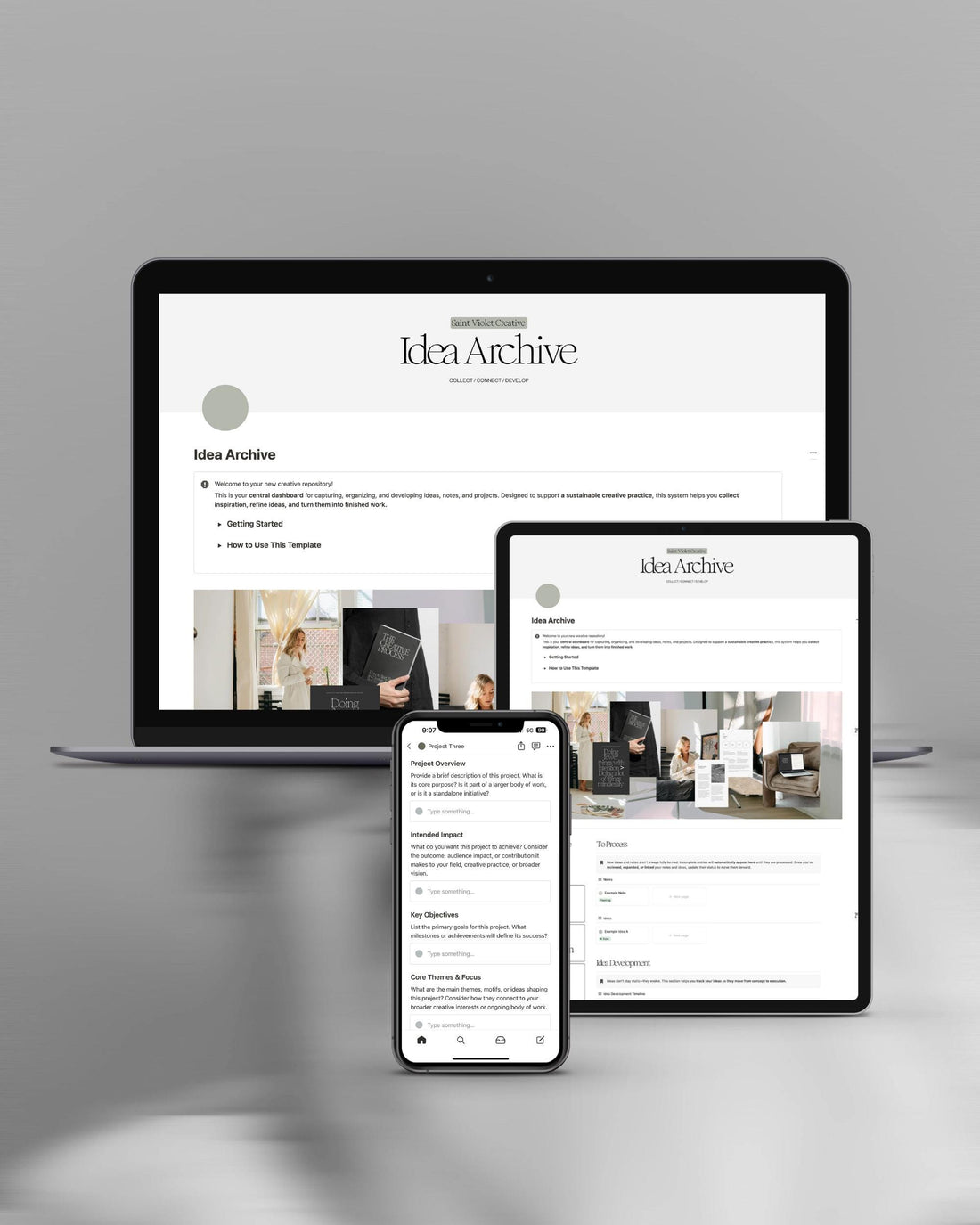 Idea Archive Notion Template