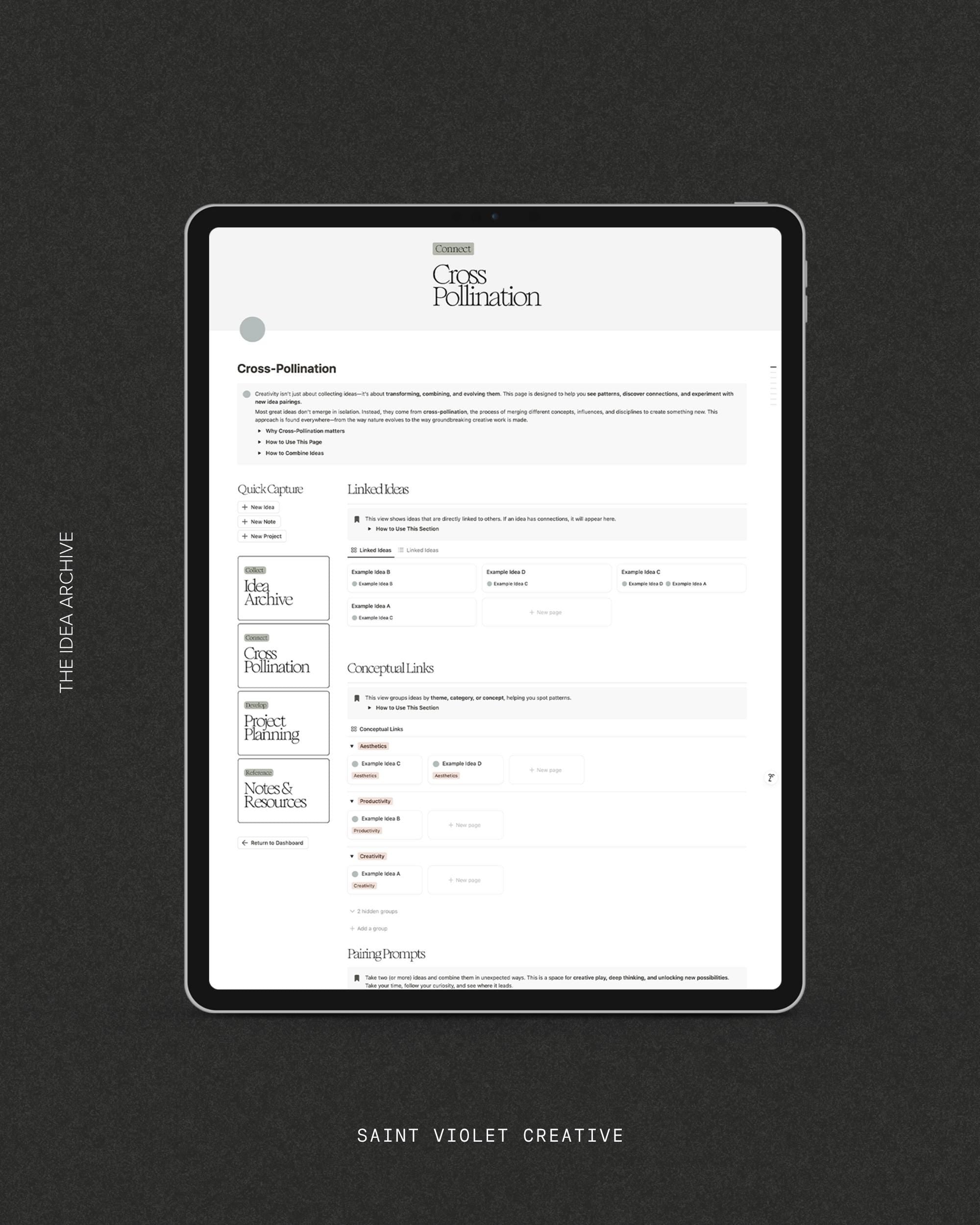 Idea Archive Notion Template