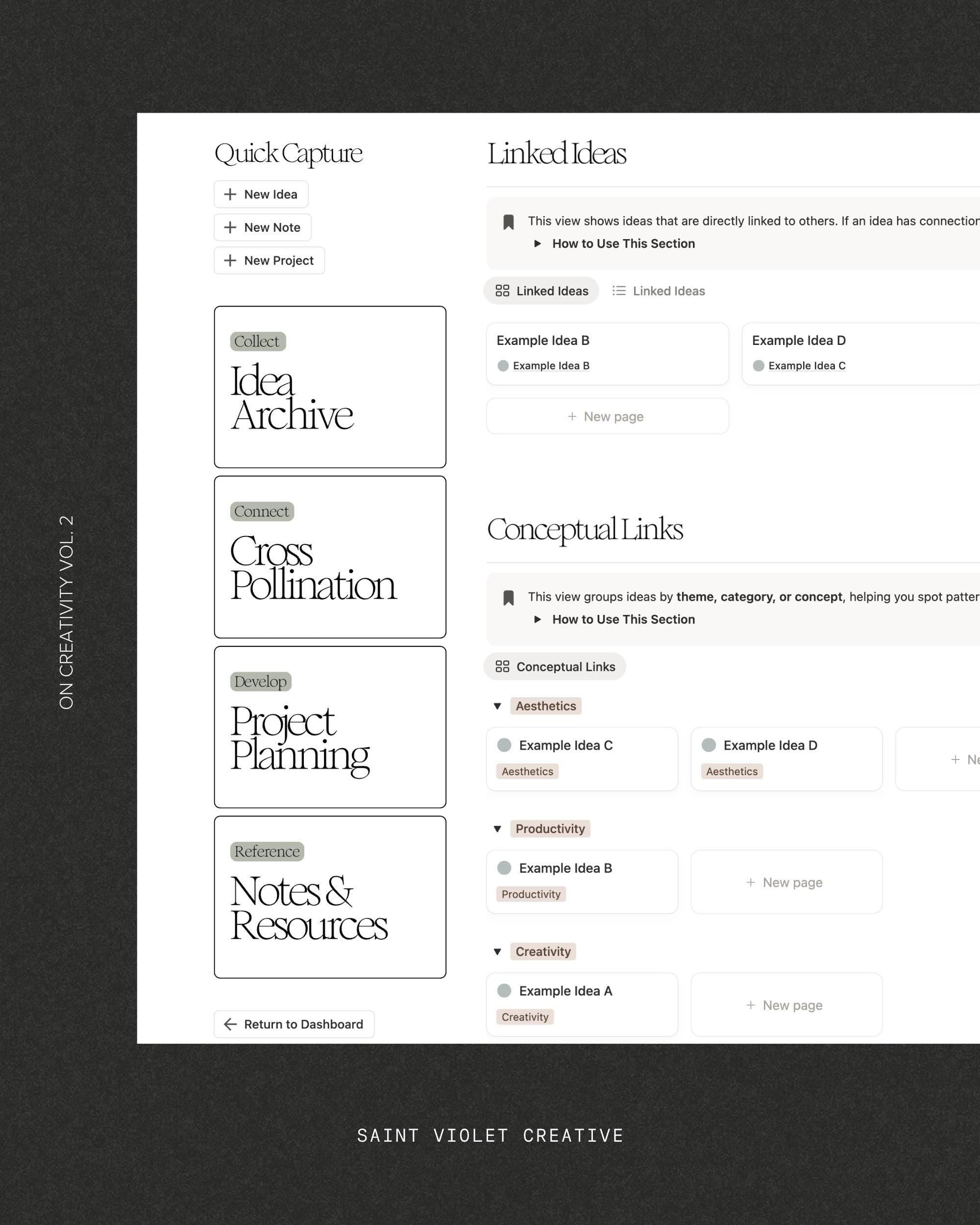 Idea Archive Notion Template