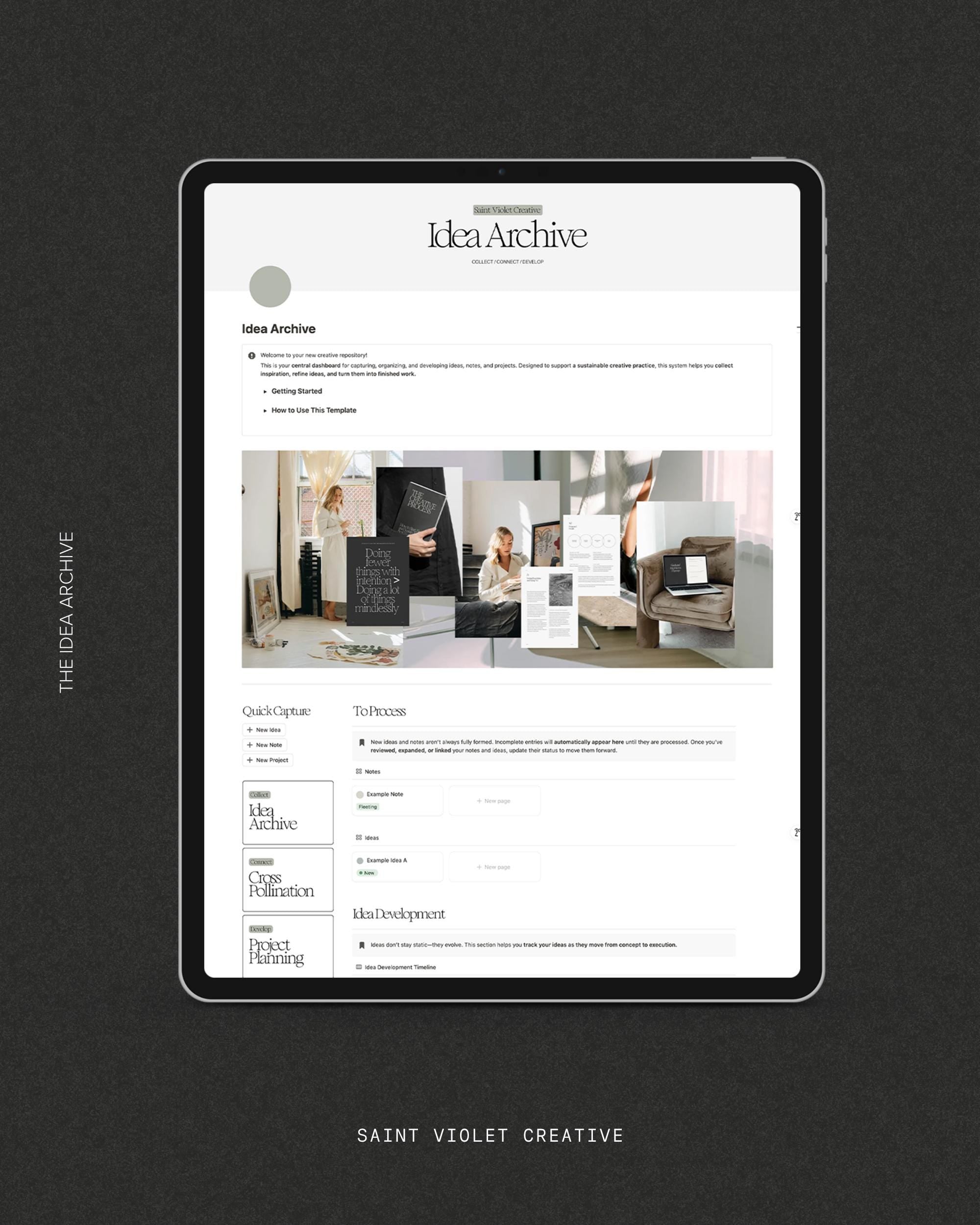 Idea Archive Notion Template