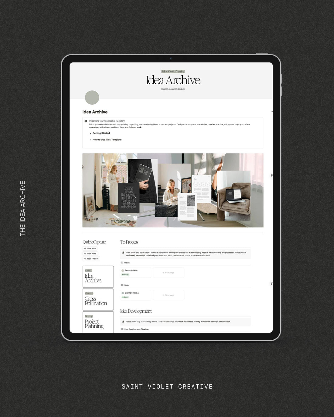 Idea Archive Notion Template