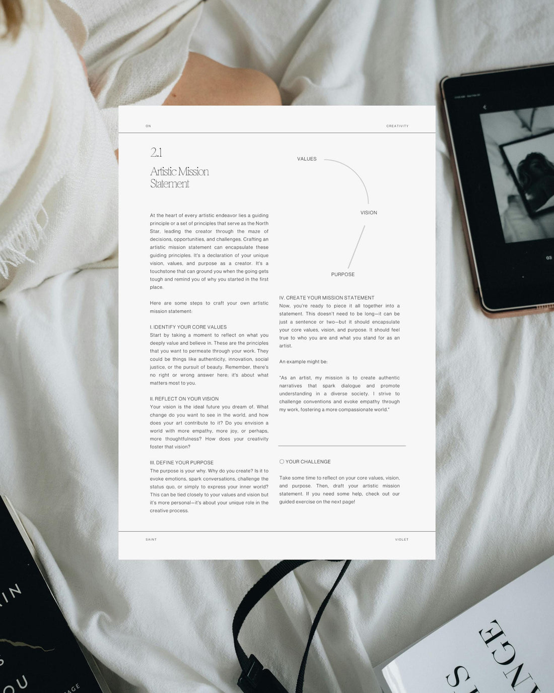 On Creativity Vol. 1: Developing a Creative Practice Zine