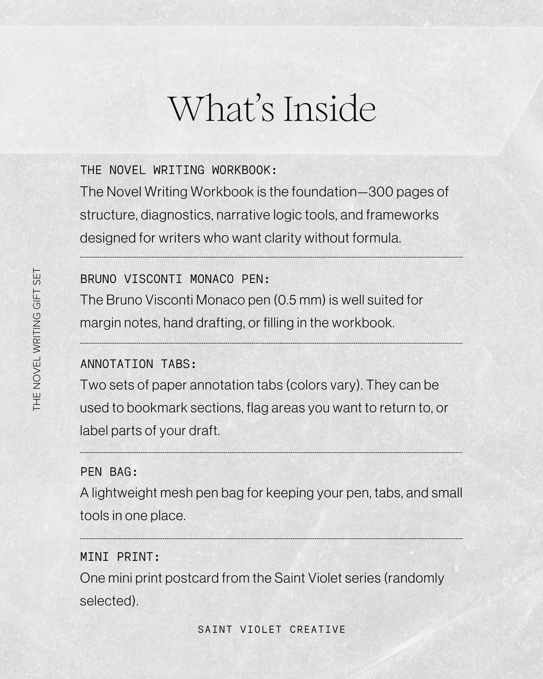 The Novel Writing Gift Set