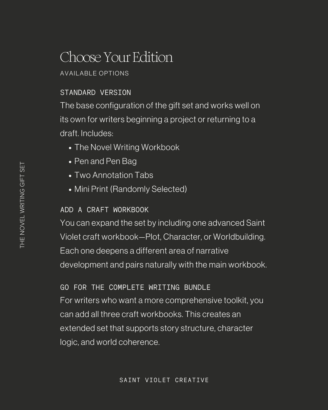 The Novel Writing Gift Set