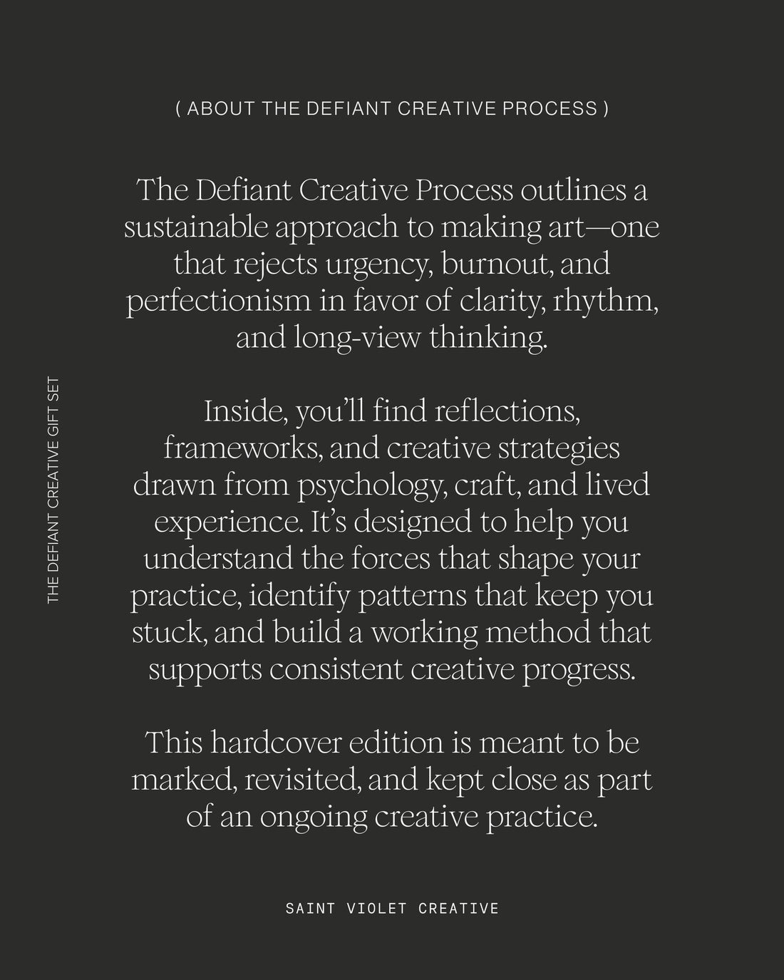 The Defiant Creative Gift Set