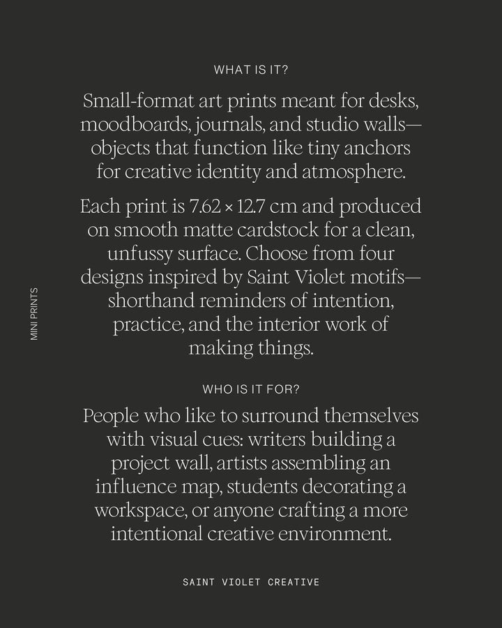 Mini Prints